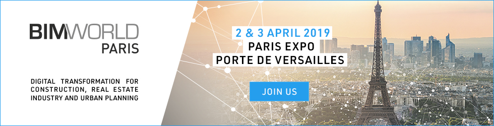 BIM World Paris 2-4 April 2019